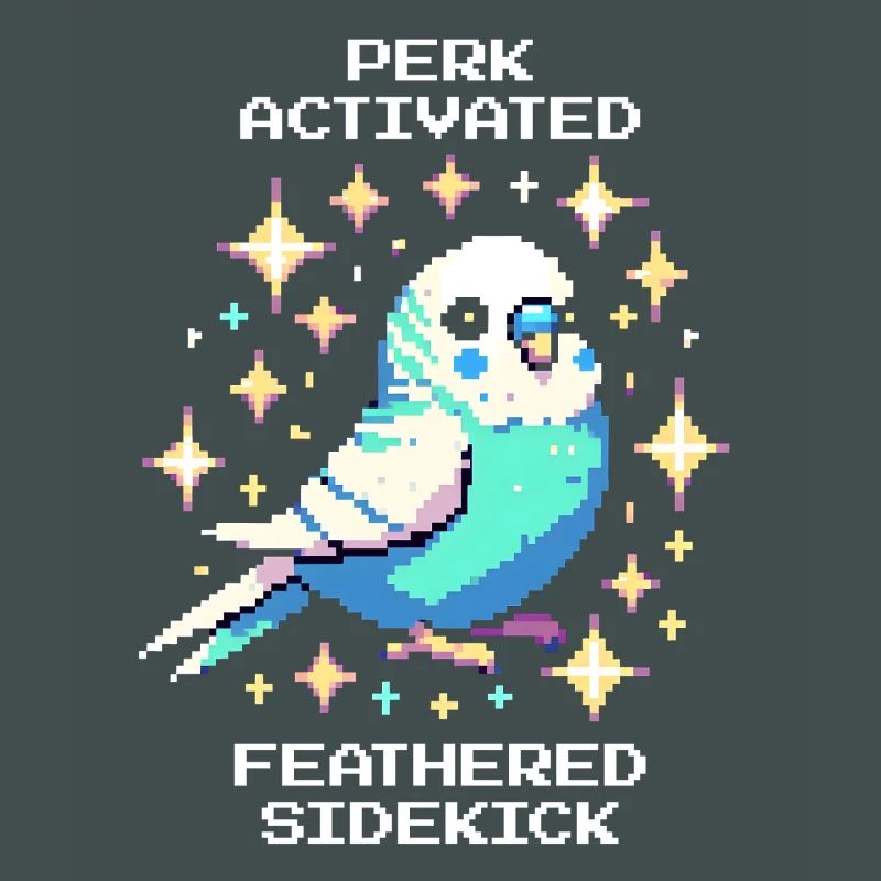 Perk active: Feathered Sidekick | Budgie