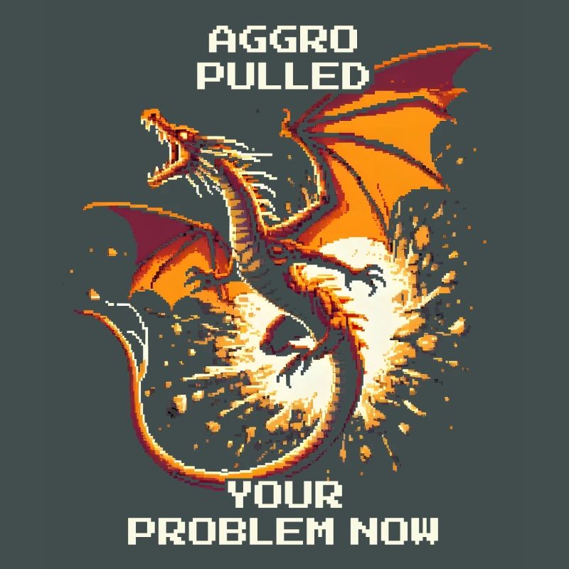 Aggro pulled – votre problème | Dragon Pixel Art