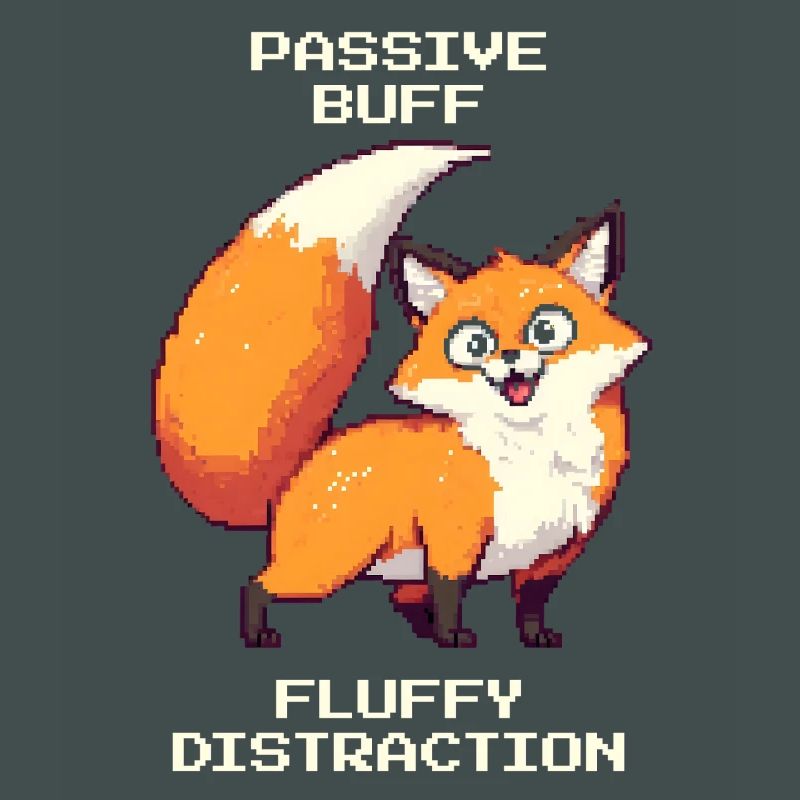 Fluffy Distraction | derpy fox