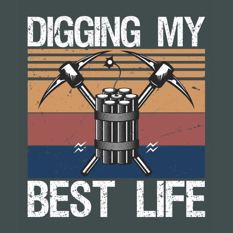 Digging My Best Life Gem Mining Miner