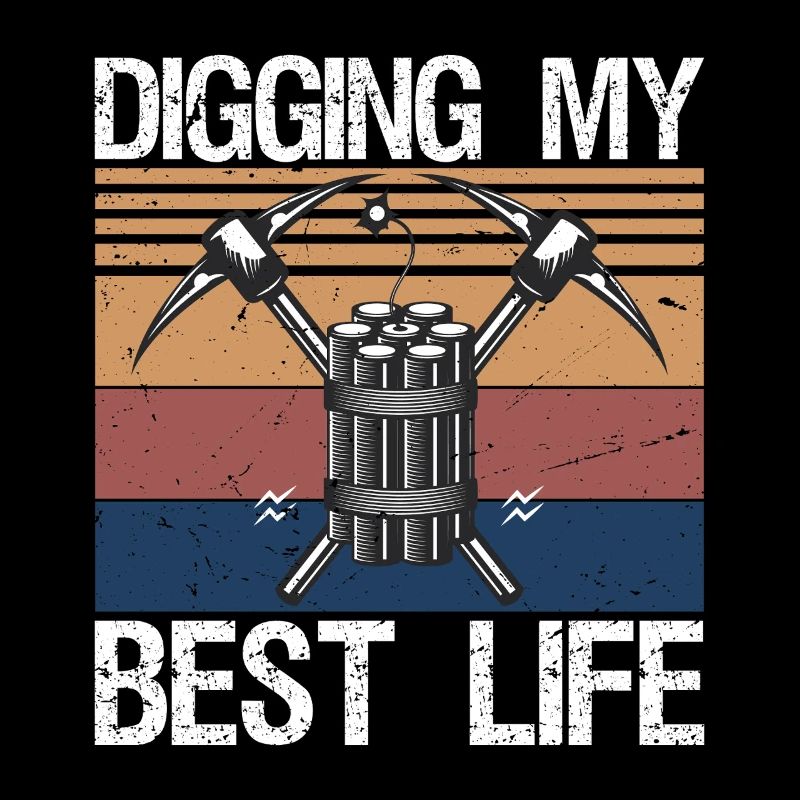 Digging My Best Life Gem Mining Miner