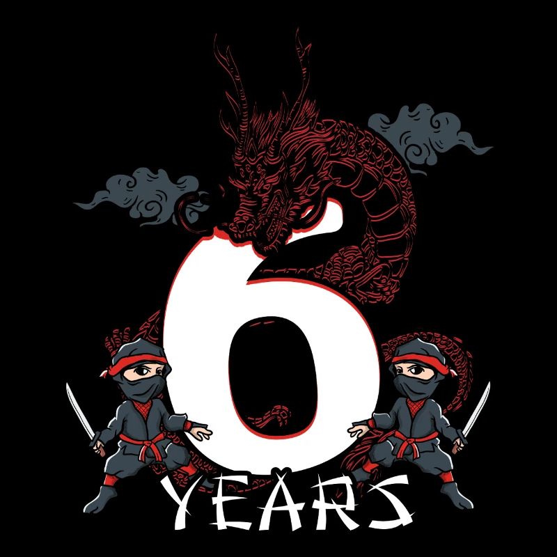 Sechs Jahre Drachen Ninja Jubiläum