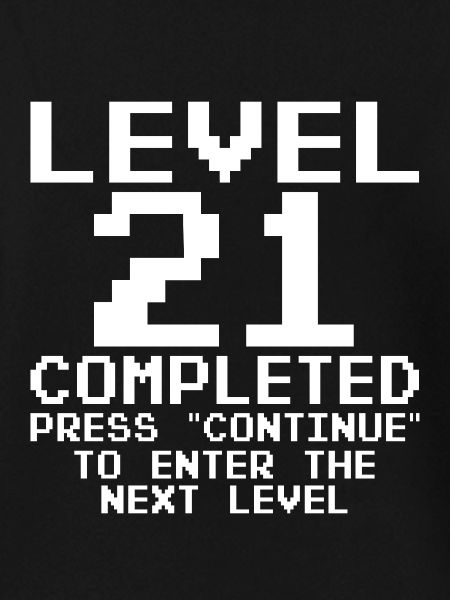 Level 21 Completed Pixel Quest