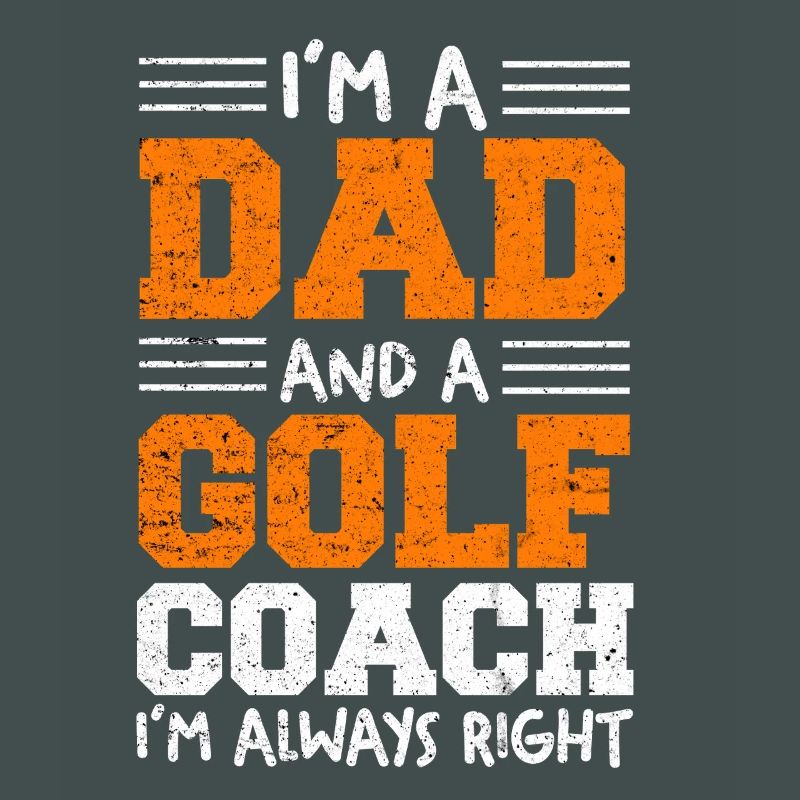 Ich bin Dad und Golf-Coach