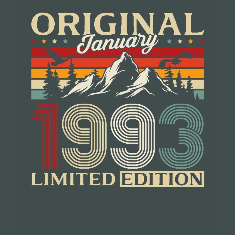 33e anniversaire Original janvier 1993