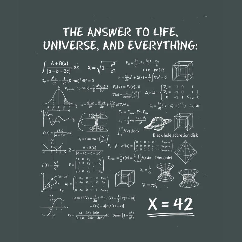 The Answer to Everything – Science Nerd Design