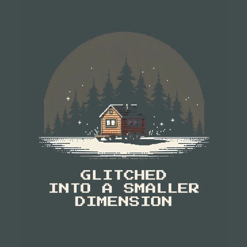 Dimension plus petite buggée | Micro-maison