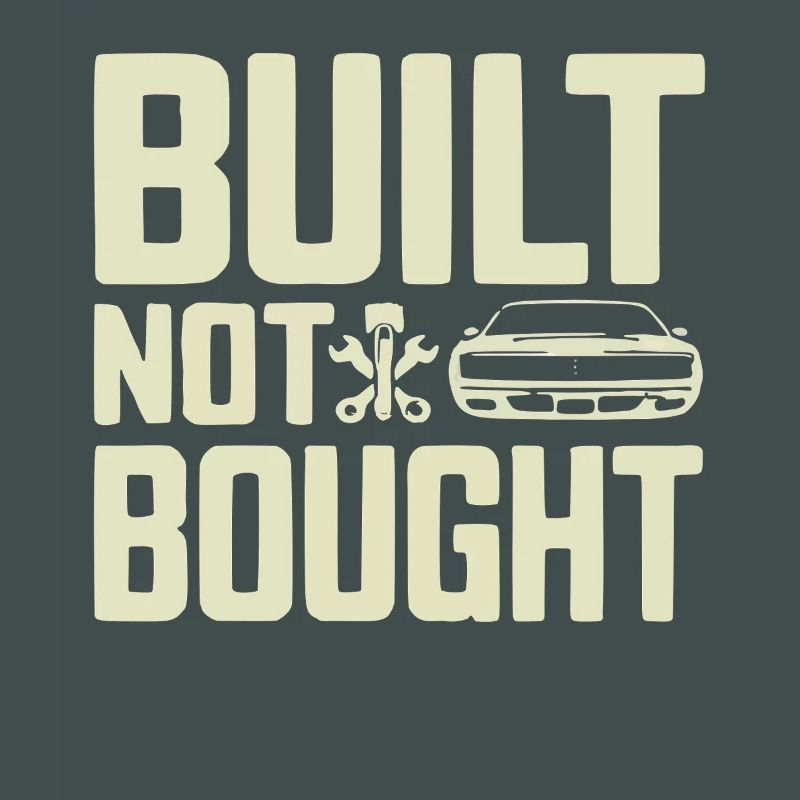 Built Not Bought Screwdriver Statement