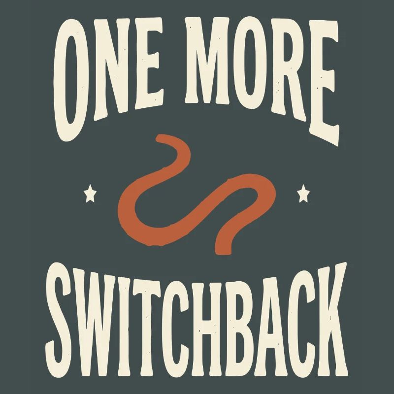 One More Switchback Lettering Motif