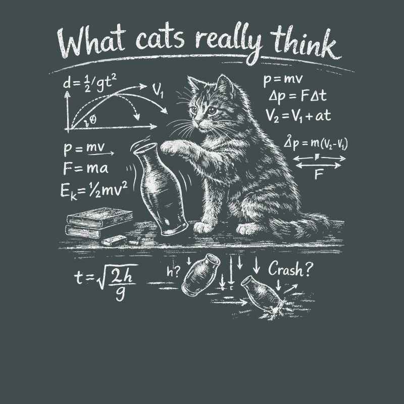 Cat, Physics, What cats really think