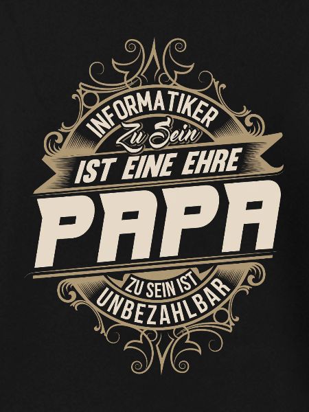 Informatiker Papa
