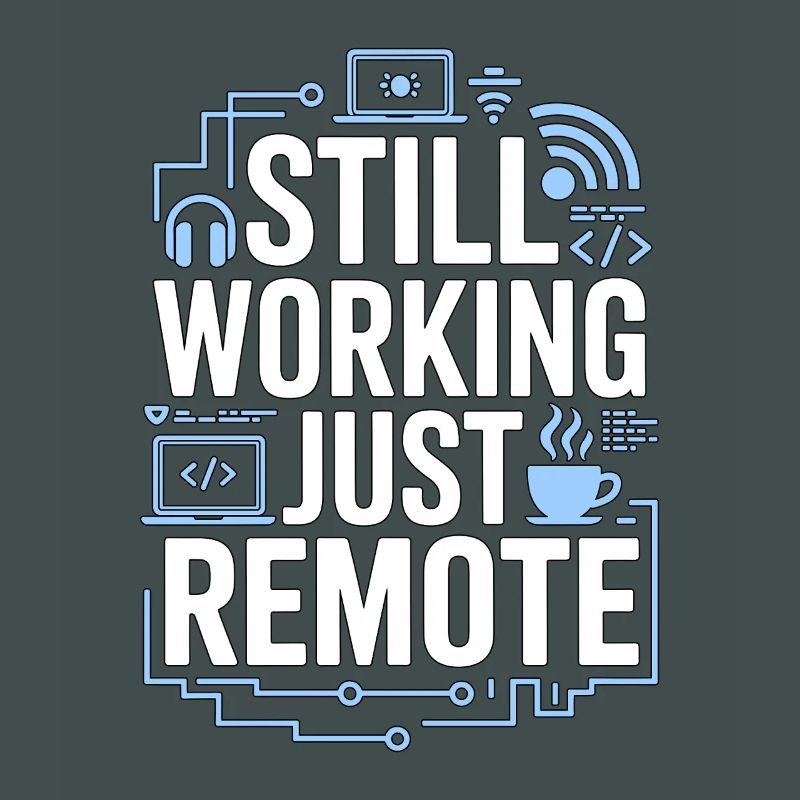 Remote Developer Still Working Remote Tech Worker