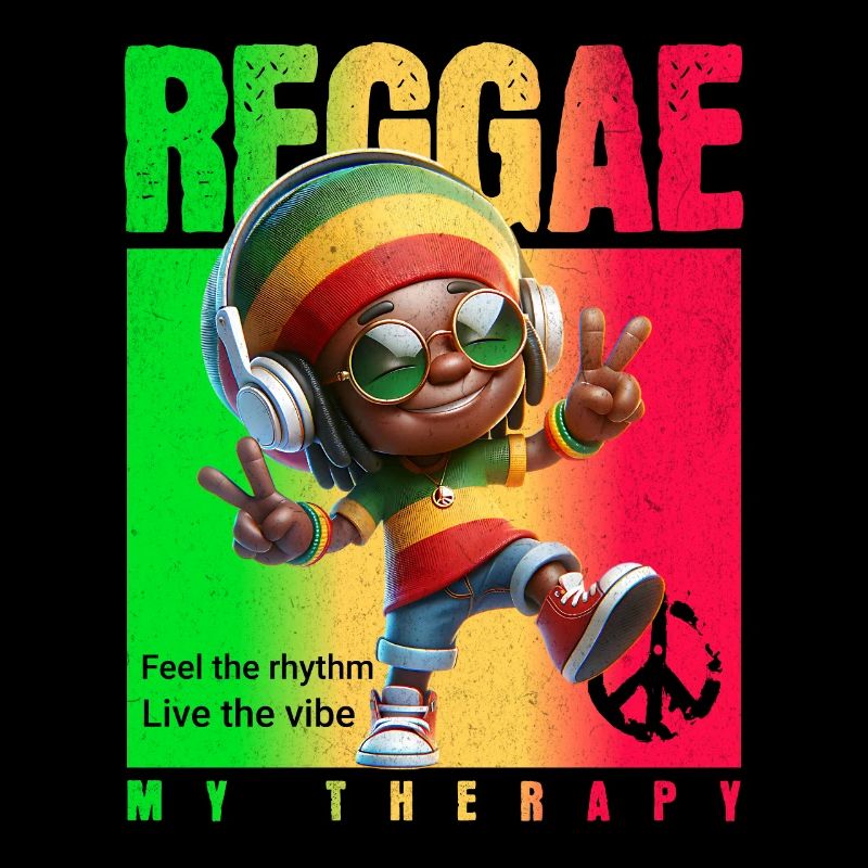 Reggae my therapy Rastaman