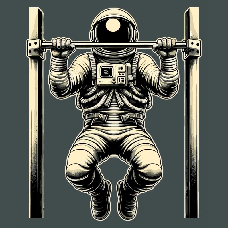 Calisthenics Astronaut Pull-ups Gift