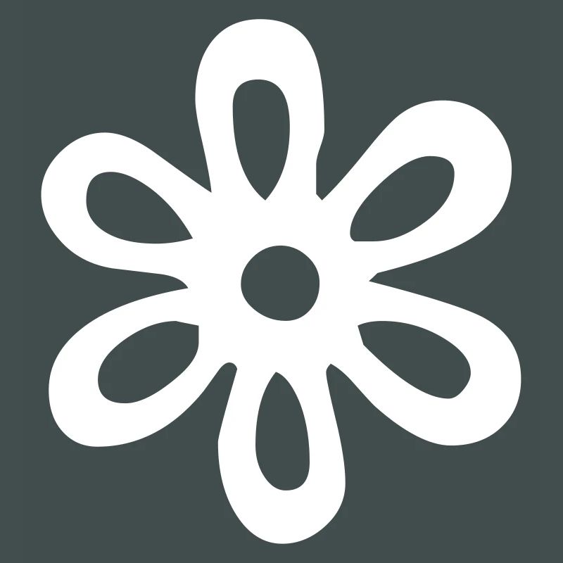Ornament oder weisse Blume (Vectorgraphic)