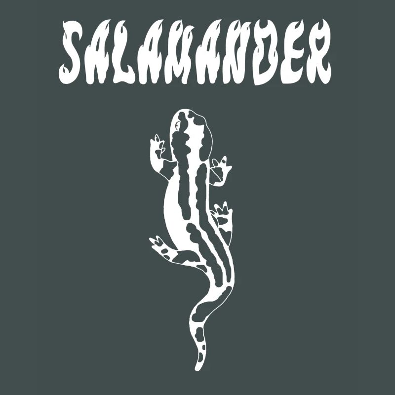 White salamander