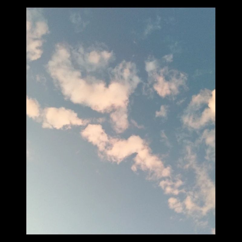Pastel Clouds Sky Zen Design