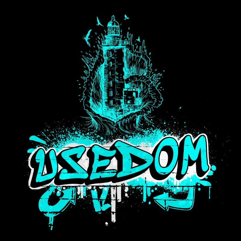 Usedom lighthouse design/gift idea