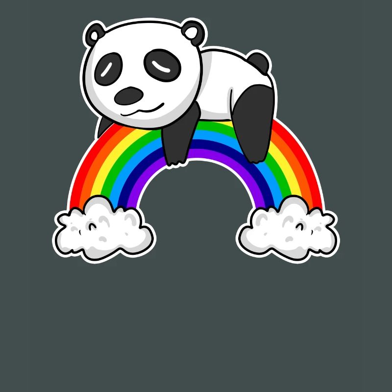 Regenbogen Panda