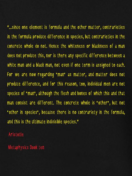 Aristotle Metaphysics Book ten