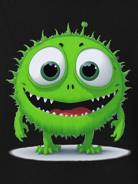 kleines grünes Monster