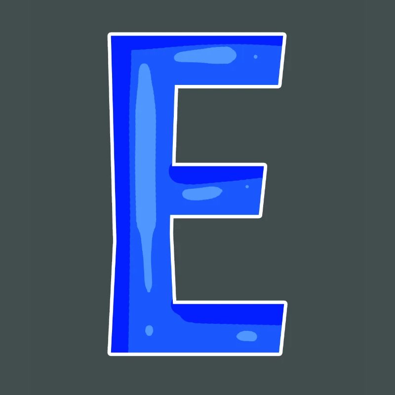 Buchstabe E - Anfangsbuchstabe E
