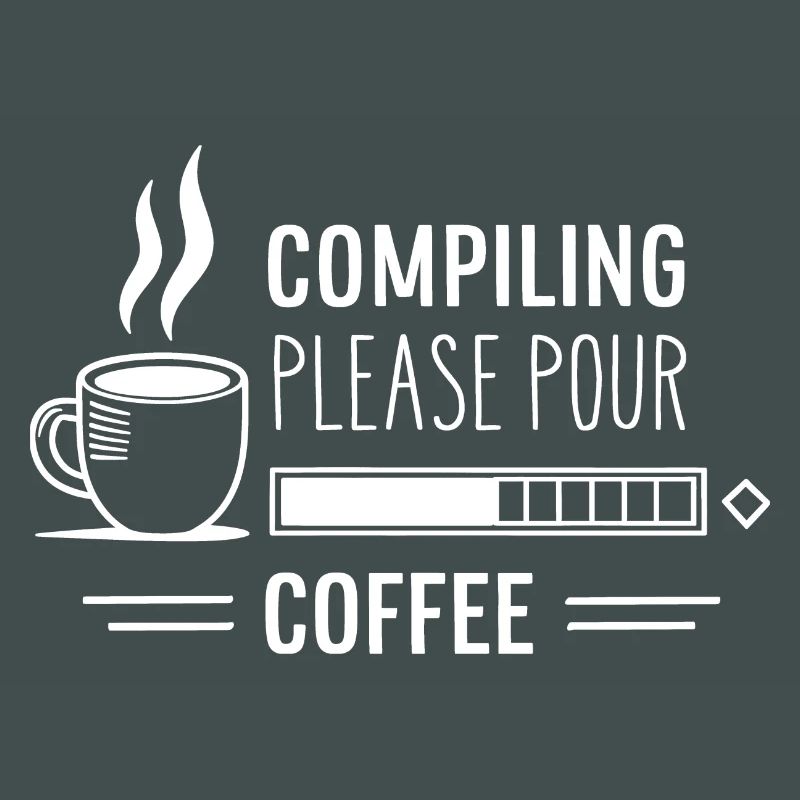 Aus Kaffee Code generieren Programmierer