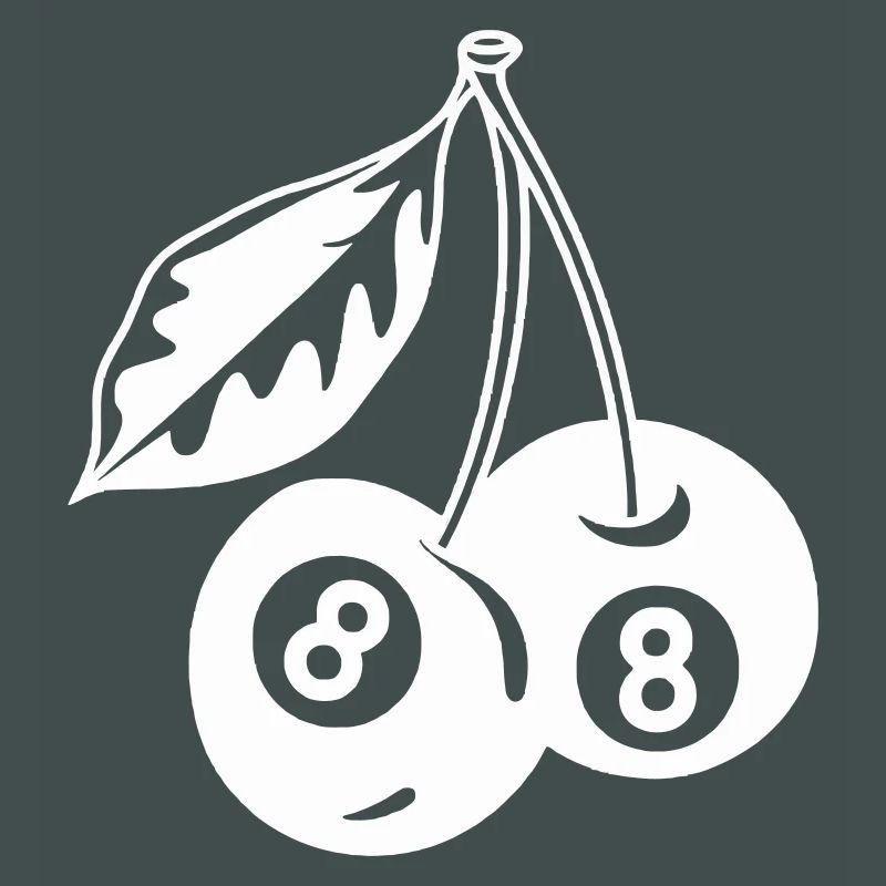 8-Ball Cherries Creative Minimalist