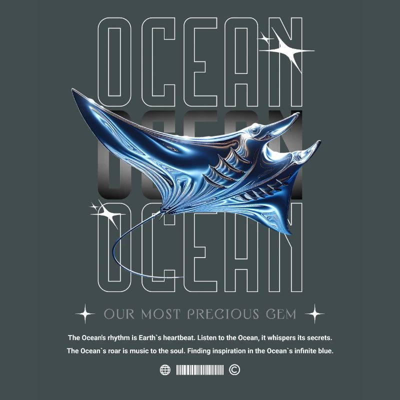 Trésor précieux de la Manta de l’Océan