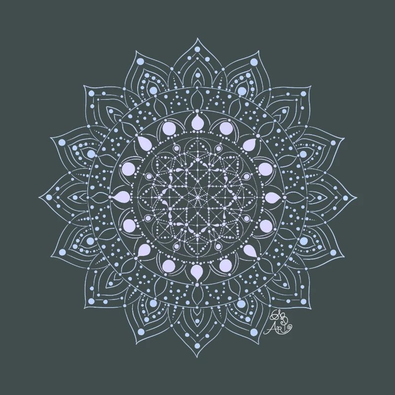 Geometrisches Mandala Muster
