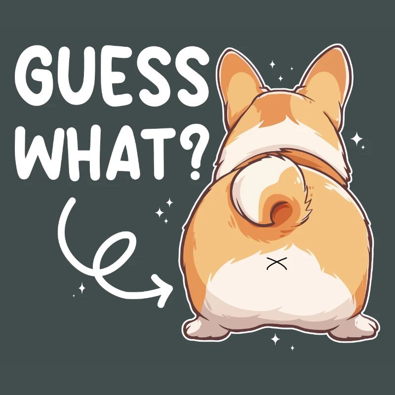 Devinez ce que dit Corgi Butt