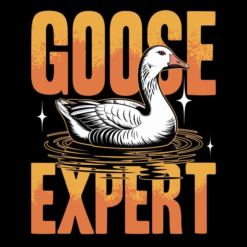 Funny Bird Goose