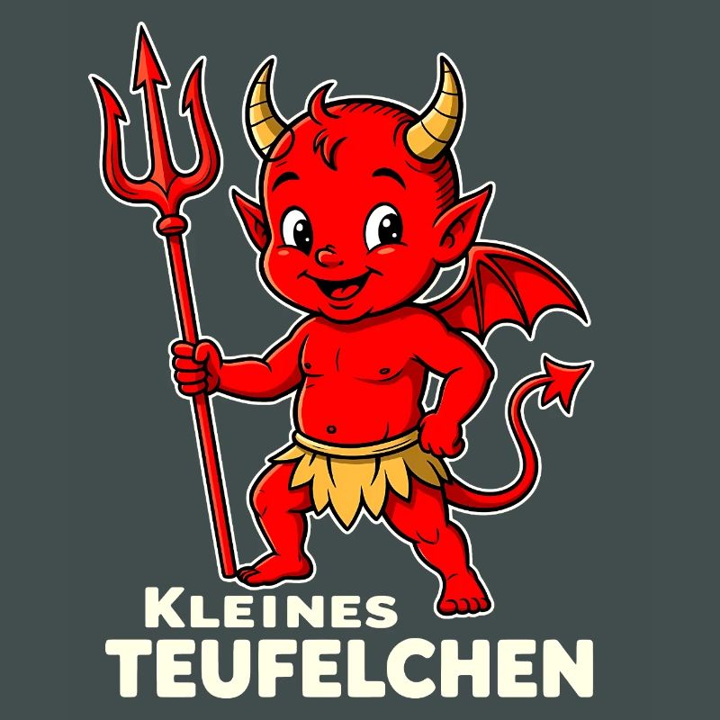 Devil Costume Halloween Little Devil Trident