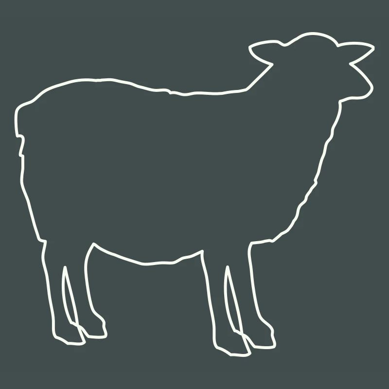 Sheep Silhouette