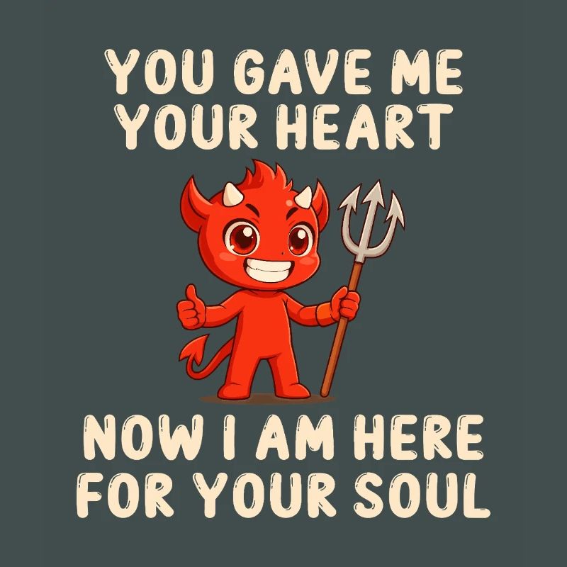 Devilish love message