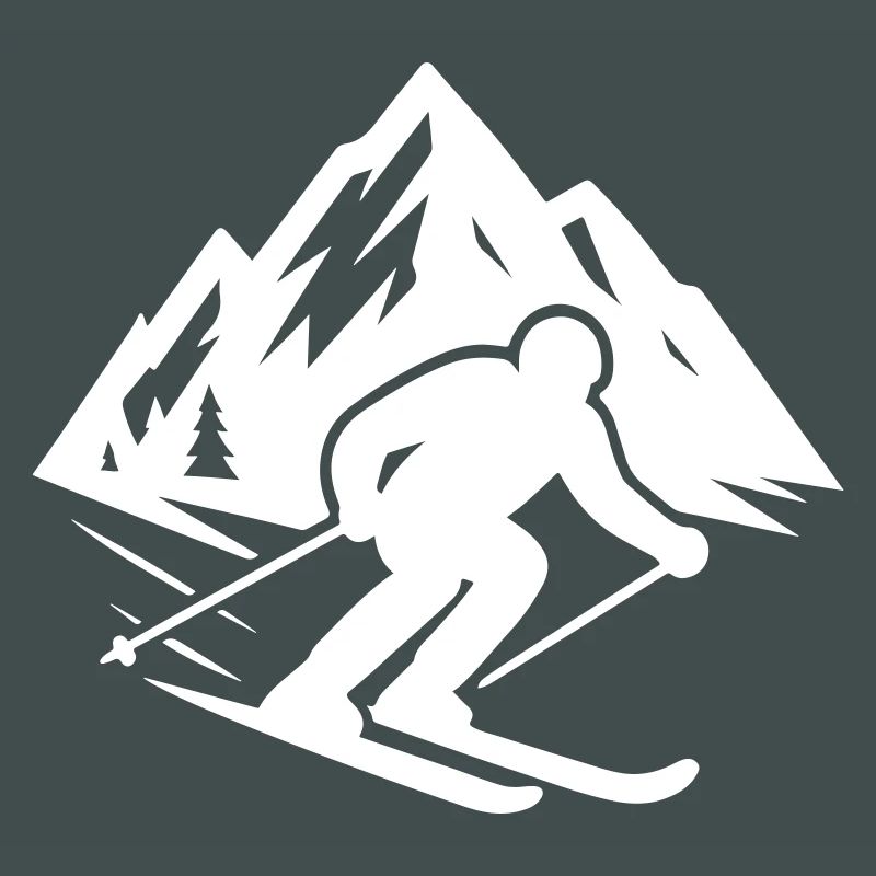 Skiing Mountains