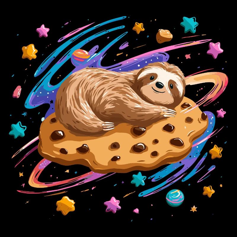 Paresseux de l’espace sur Cookie