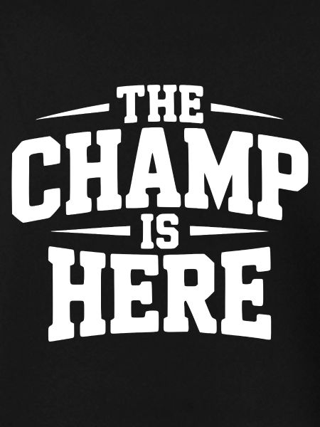 Der Champion ist da