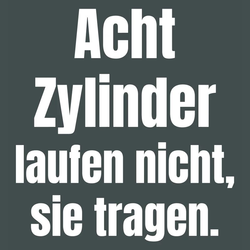 Eight Cylinder Text Graphics