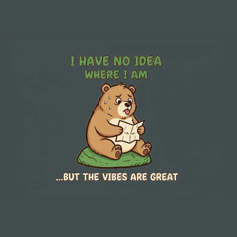 Lost Bear Vibes Reading Map
