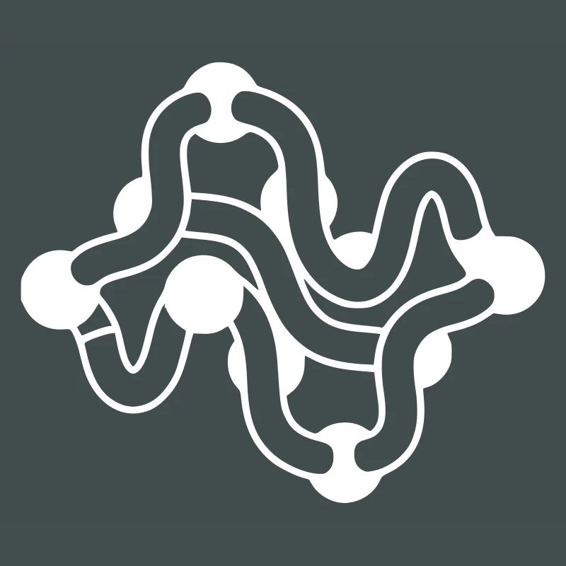 Protein folding molecule chain