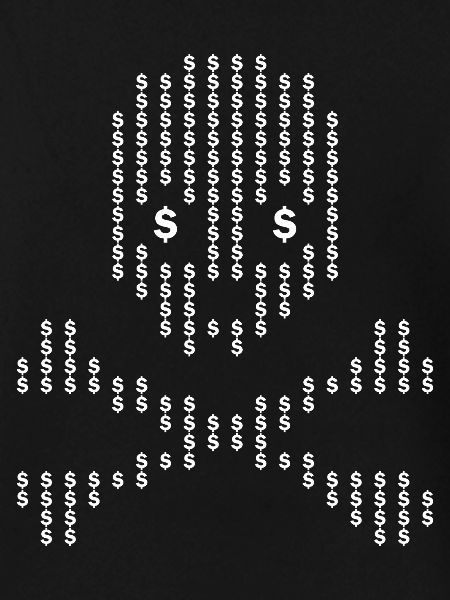 Dollar-Mosaikkreuz-Muster