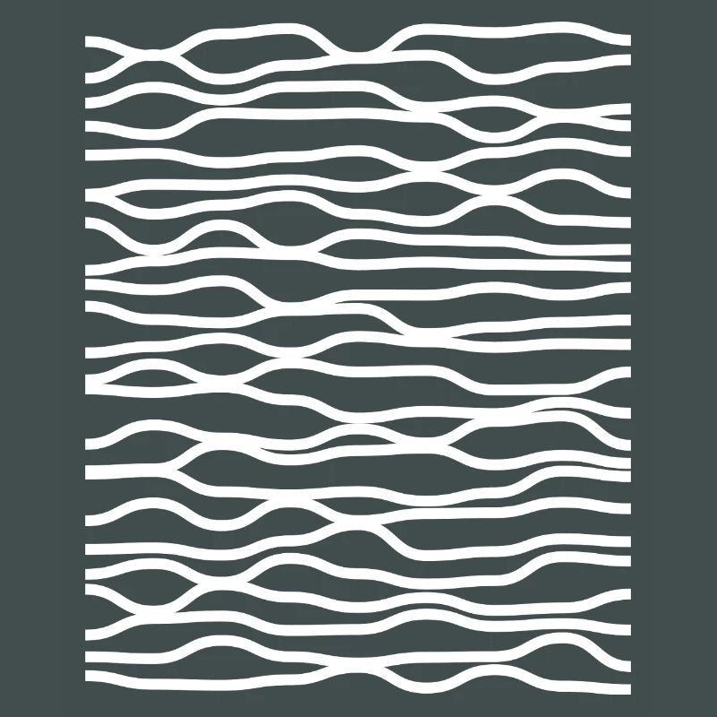 Zebra Wave Stripe Pattern