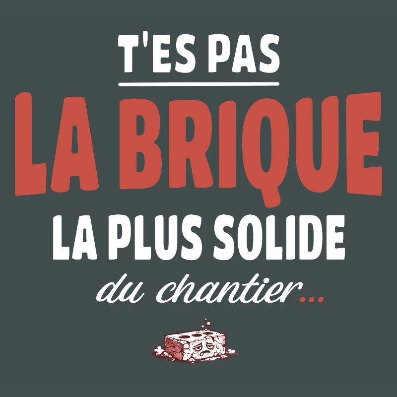 T’es pas la brique la plus solide du chantier