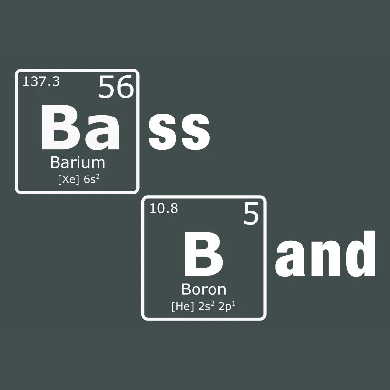 Éléments PSE du tableau périodique de la bande de basse