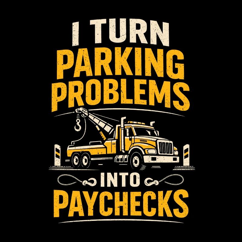 Paying for parking problems | Tow truck