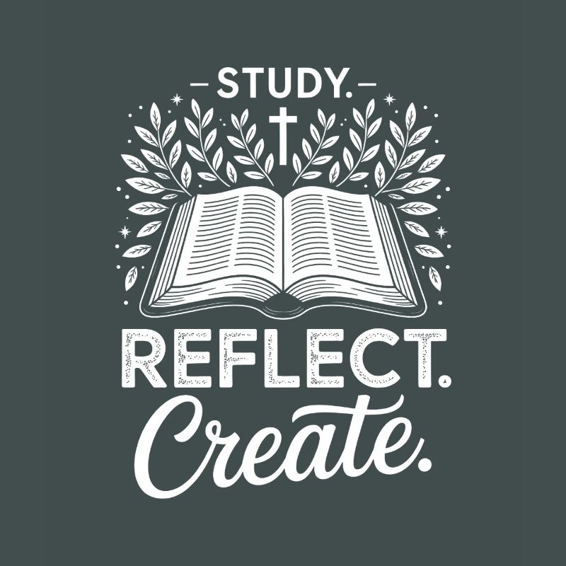 Study Reflect Create: Open Book Laurel