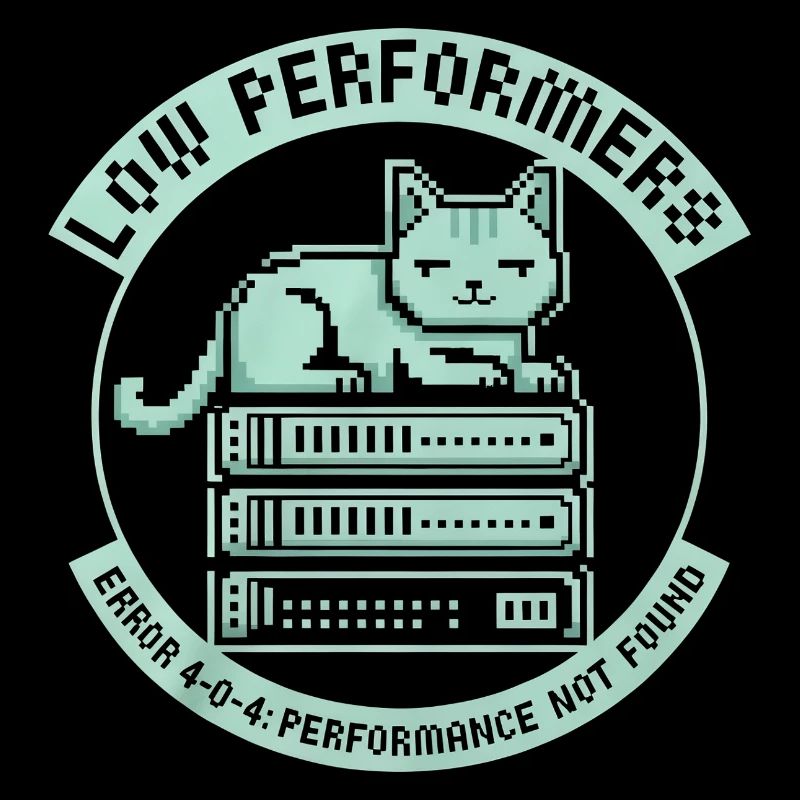 Low Performers Katze Server Pixel Art