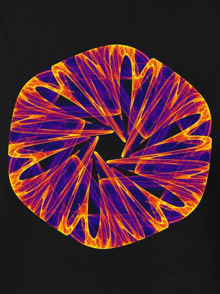Glühender Stern – Strange Attractor