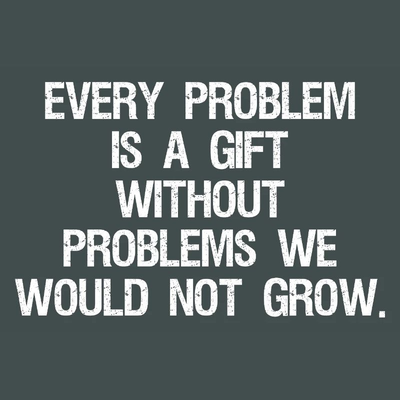 every problem is a gift without problems we would